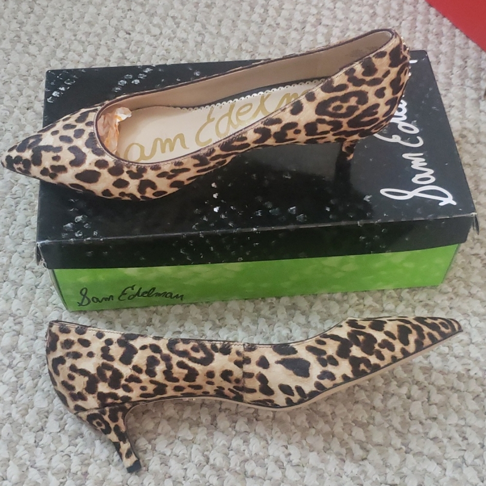 New Sam Edelman Leopard Dori shoes